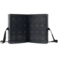 MISOU Adventskalender Adventskalender Dezember Kerzen 24 Duftkerzen Schwarzer Adventskalender Damen Sinterklaas Weihnachten - Schwarz