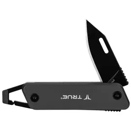 TRUE UTILITY Modern Key Chain Knife Mini Tool Messer Schlüsselanhänger Farbe: Grau