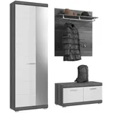 xonox.home Scout Garderobenschrank 167x197x40 Braun