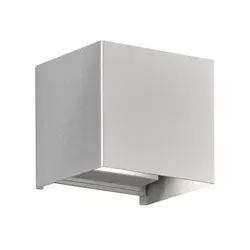 Fischer & Honsel Wandleuchte »Wall«, Metall, 3 W - silberfarben
