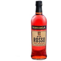 Bitter Rosso Bordiga Liquore Aperitivo Amaro, Italien. 0,7l, Alk. 21 % Vol,