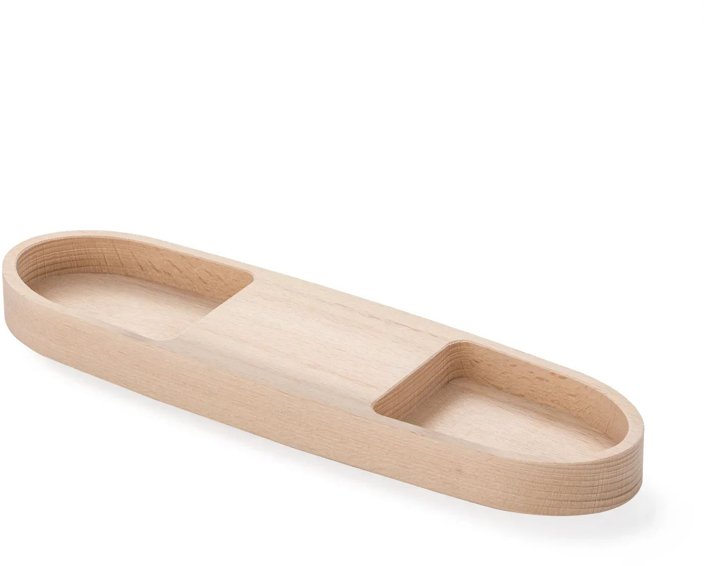 Metrie | Elora-1125S Ovale Holzschale | 25×7 cm