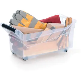 Prosperplast Aufbewahrungsbox Systembehälter Nuk 57,8 cm 1-tlg. transparent