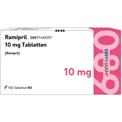 Ramipril 089pharm 10 Mg Tabletten 100 St