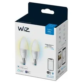 WIZ 40W E14 Kerzenform Tunable White Doppelpack