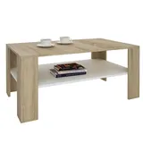 CARO-Möbel Couchtisch ANIMO Beige Eiche 100 x 44 x 60 cm