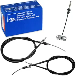 3xate Handbremsseil Hinterachse Passend Für Nissan Note E11 Mit Trommelbremse: Seilzug, Feststellbremse Nissan: 365309u00b Nissan: 365309u00a Lpr: C10