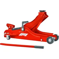 Formula 1 hydraulischer Rangierwagenheber 2 Tonnen, KFZ-Wagenheber flach, mit Tragegriff, für tiefergelegte Autos und Sportwagen