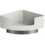 Hewi 802 LifeSystem Eckablage 802.03B22097 Seitenlänge 210mm, mit Wandhalter, matt, lichtgrau