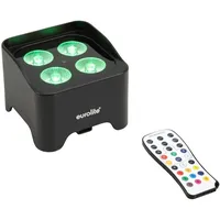 Eurolite AKKU Mini UP-4 QCL Spot MK2 Schwarz
