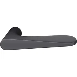 FSB Drückerlochteil 10 1108 04600 ASL/AGL, Aluminium silber eloxiert - schwarz matt , 10 1144 04600 , 1144 AL3