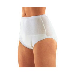 Suprima 1245 Baumwoll-Slip unisex weiß Gr. 48, 1 Stück