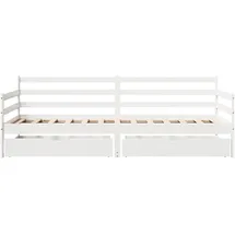vidaXL Tagesbett 90 x 200 cm Weiß