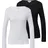 s.Oliver Geripptes Slim-Fit-Longsleeve Weiß/Schwarz M