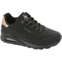 SKECHERS Uno Shimmer Away Damen Schwarz 40