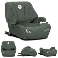 Lorelli Pyxis Isofix Kinderautositz 125-150 cm i-Size R129 Sitzerhöher Booster mit ISOFIX Armlehnen abnehmbarer Bezug - Grün
