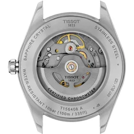 TISSOT Ballade 39mm T156.408.11.043.00 Herrenuhr Powermatic 80 COSC Blau