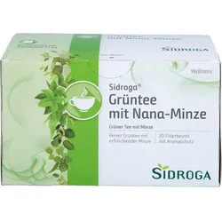 SIDROGA Wellness Grüntee m. Nana-Minze Filterb. 30 g