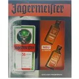 Jägermeister Kräuterlikör 35% Vol. 0,7 l + 2x Jägermeister ORANGE à 0,02l