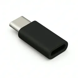 USB-C Adapter für Apple – Highspeed Datenübertragung & Schnellladefunktion – kompatibel mit Samsung, Google Pixel, Xiaomi uvm. – Schwarz