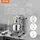 Vevor Knetmaschine 10 L Silber