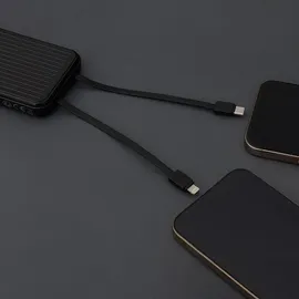 MaxLife MXPB-06 10000 mAh, 22.50 W, 37 Wh), Powerbank schwarz