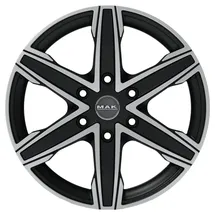 MAK King 6 7,5 x 17 6 x 114,3 ET45 Schwarz
