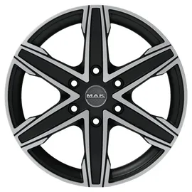 MAK King 6 7,5 x 17 6 x 114,3 ET45 Schwarz