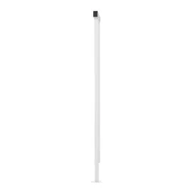 vidaXL Markise Manuell Einziehbar mit LED 4x3,5 m Blau und Weiß