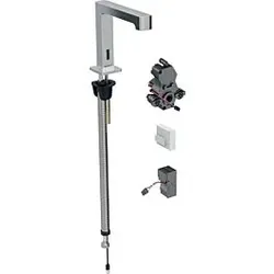 Geberit Brenta Infrarot-Waschtischarmatur 116191211 Standmontage, Netzbetrieb, UP-Funktionsbox, hochglanz-verchromt, ohne Mischer