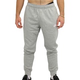 Nike Sportswear Club Fleece Jogginghose, Dark Grey Heather/Matte Silver/White, S