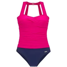 LASCANA Badeanzug Damen Mehrfarbig 42 Cup B