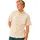 Rip Curl Kurzarmhemd Beige XL