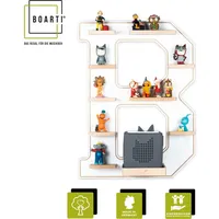 BOARTI Regal Buchstabe B für Toniebox Tonies