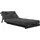 Karup Daybett KARUP DESIGN "Roots Sofa Bed, Schlafsofa, Bettfunktion, FSC-Massivholz, B: 90 cm", grau (dunkelgrau), B:90cm H:85cm, Bezug: 80% Baumwolle, 20% Polyester, Daybetten, Inkl. Futonmatratze. Made in Europe, minimalistisches Design