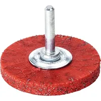 Lessmann Rundbürste D.60mm Schaft 6mm Drahtstärke 0,3mm Stahldraht 8mm