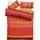 OTTO home Sonnenham Paisley Rot 155 x 220 cm + 40 x 80 cm