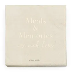 Riviera Maison Meals & Memories-Servietten Tischwäsche   