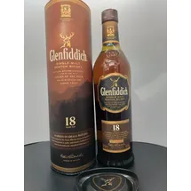 Glenfiddich 18 Years Old Single Malt Scotch 40% vol 0,7 l Geschenkbox