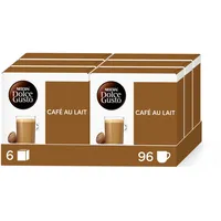 Nescafe Dolce Gusto – Dolce Gusto Café au Lait 16 CAPSULES 160 g (X6)