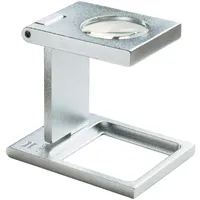 Eschenbach 1258 Fadenzähler Vergrößerungsfaktor: 6 x Linsengröße: (Ø) 22.6mm Silber