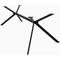 CLP Tischbeine Cascada I Tischgestell Für DIY-Projekte I Pulverbeschichteter Stahl