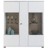 xonox.home Highboard 115 x 135 x 37 cm Weiß