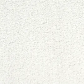 Beliani Sessel ALLA Bouclé 72 x 71 x 70 cm Cremeweiß mit Kissen