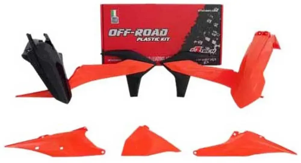 Rtech Ktm Exc/exc-f/xc-f/xc-w 2020 R-kitktm-oem-420 Plastikbausatz - Red / Black - One Size