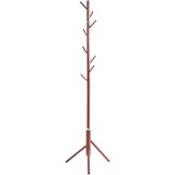 Haku-Möbel HAKU Möbel Garderobenständer, Metall, rot, T 48 x B 48 x H 173 cm