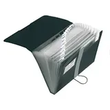 Herlitz Fächermappe A4 PP 12 Fächer, schwarz