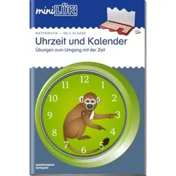 LÜK 240461 miniLÜK Uhrzeit und Kalender (Überarbeitung ersetzt bisherige Nr. 461)