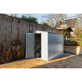 Globel Lean-To 58 1,55 x 2,42 m silber metallic
