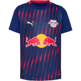 Puma RB Leipzig Auswärtsshirt 2025/26 Blau/Rot Kinder Gr. 128